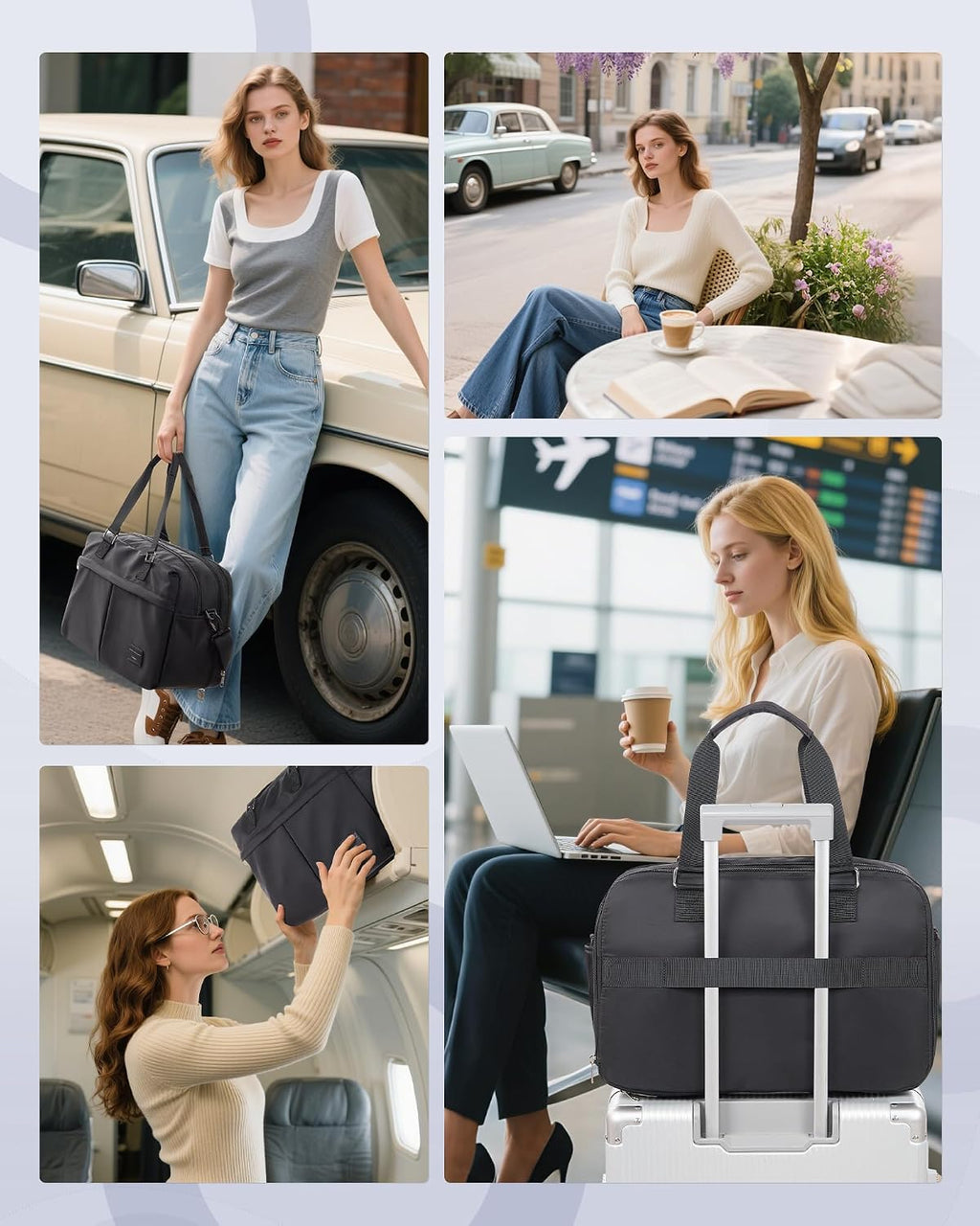 The AeroDuffel 24L – Air-Compress Personal Item (Includes Electric Pump)