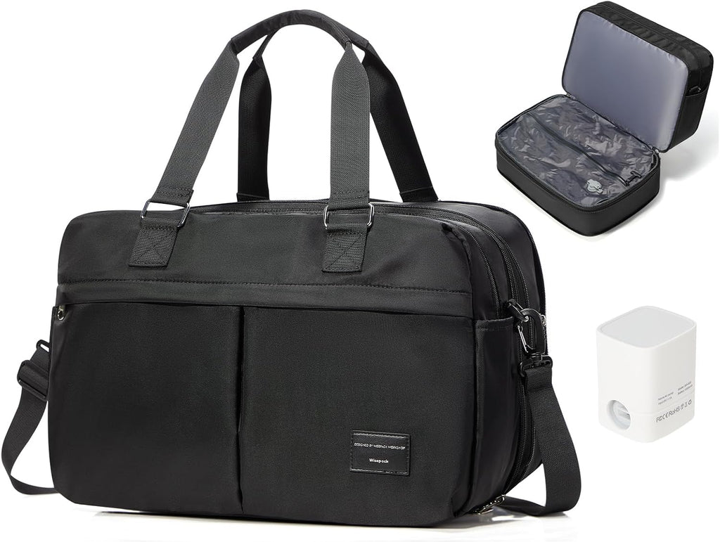 The AeroDuffel 24L – Air-Compress Personal Item (Includes Electric Pump)